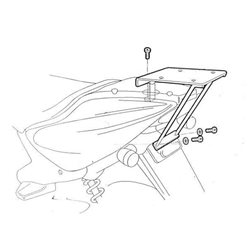 YAMAHA AEROX 50 1997 - 2008 ANCLAJE BAUL SHAD