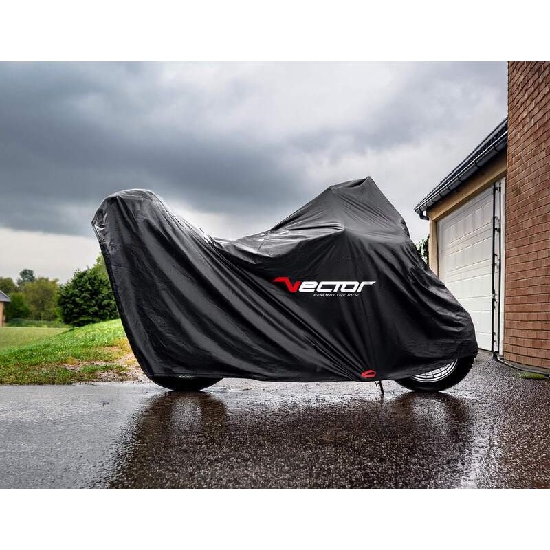Funda Moto para exterior VECTOR H2O Para Baúl - Negro Talla L Funda Moto para exterior VECTOR H2O Para Baúl - Negro Talla L