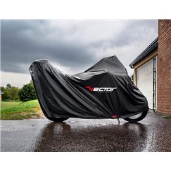 Funda Moto para exterior VECTOR H2O Scooter con Baul - Negro Talla XL