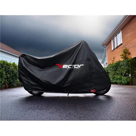 Funda Moto para exterior VECTOR H2O Para Scooter - Negro Talla L