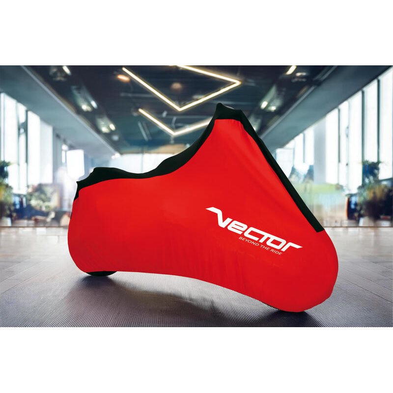 Funda Moto para interior VECTOR STRETCH - Rojo Talla L Funda Moto para interior VECTOR STRETCH - Rojo Talla L