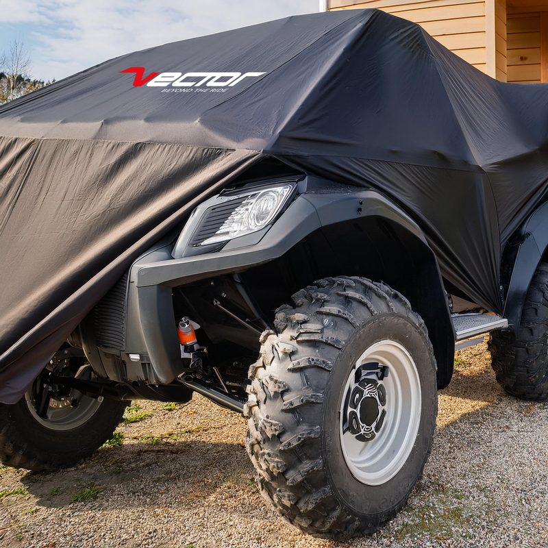 Funda de protección ATV / Quad para exterior VECTOR - Negro Talla XL