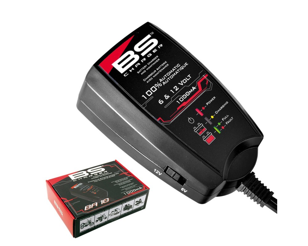 Chargeur Batterie BS10 BS Charger 6/12V 1000mA pas cher - EMP
