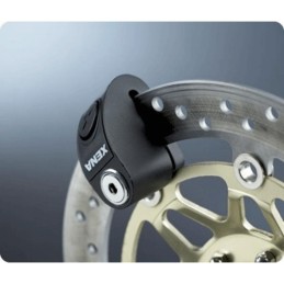 ANTIRROBO PINZA FRENO XENA ALARMA 120db NEGRO