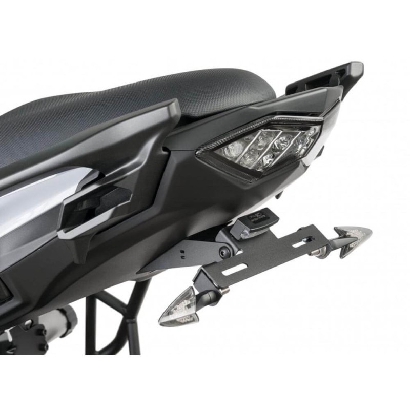 KAWASAKI VERSYS 650 15'-16' PORTAMATRICULAS PUIG KAWASAKI VERSYS 650 15'-16' PORTAMATRICULAS PUIG
