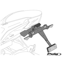 Z750R 11' - 12'  PORTAMATRICULAS PUIG