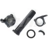 ACELERADOR CON MANETA DOMINO PIAGGIO 119MM 3747.03