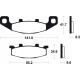 KAWASAKI EX 500 (94-96) PASTILLAS FRENO DELANTERAS BREMBO