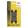 RIEJU MR X 50 (2002-0) TRASERA PASTILLAS FRENO SBS