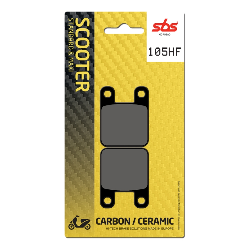 PEUGEOT JET C-TECH 50 (2009-0) TRASERA PASTILLAS FRENO SBS PEUGEOT JET C-TECH 50 (2009-0) TRASERA PASTILLAS FRENO SBS