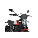 DUCATI SCRAMBLER URBAN ENDURO 15'- 16' PLACA FRONTAL ALUMINIO